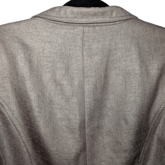 The Limited Women's Metallic Silver Blazer L ✨💼 - Picture 8 of 12